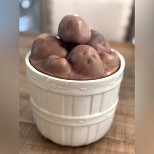 Vintage McCoy Potatoes Cookie Jar. Numbered | Ceramic | Collectible.